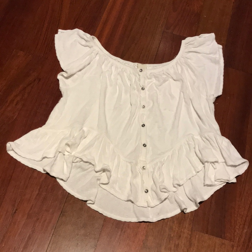 Free People Top 🤍 NWT - Picture 1 of 4